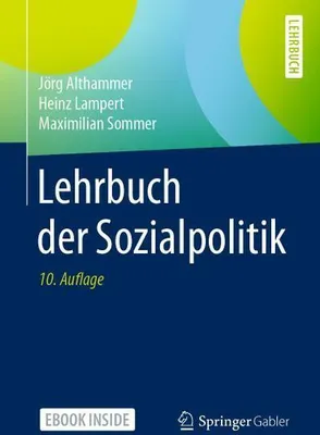 Produktbild von Lehrbuch der Sozialpolitik