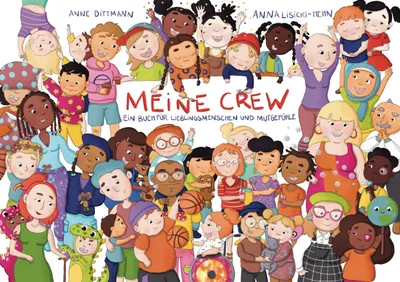 Obrázok produktu pre Freundschaftsbuch Meine Crew, Freundebuch für Lieblingsmenschen, zur Einschulung