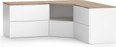 Produktbild von Wohnwand Vicco Wido Weiß 3 Teile, Model 58547