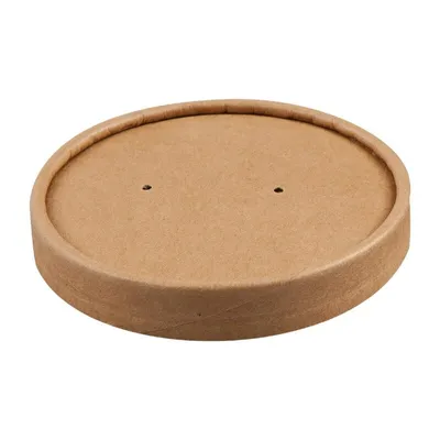 Produktbild von Colpac Deckel für recycelbare, mikrowellengeeignete Suppenbecher 225ml und 350ml (500 Stück)
