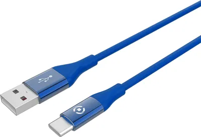 Immagine prodotto di Celly USBTYPECCOLORBL Cavo Dati USB 1 m USB 2.0 USB A USB C Blu