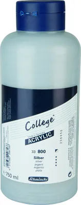Produktbild von Schmincke 750ml College Acryl Silber Acryl 33 800 030