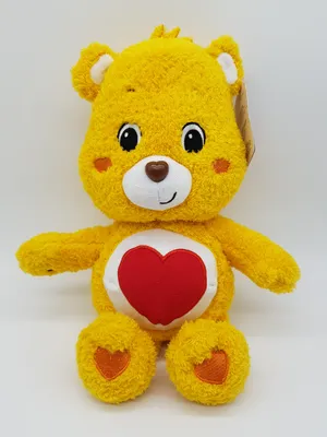 Produktbild von Schmusebärchi (Tenderheart Bear) – Care Bears Kuscheltier 32 cm – super soft, flauschig, HQ Glücksbärchis Plüsch