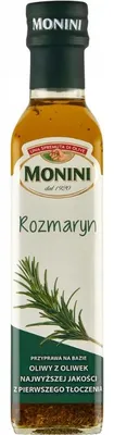 Zdjęcie produktu dla Monini Przyprawa na bazie oliwy z oliwek EV - rozmaryn 250 ml