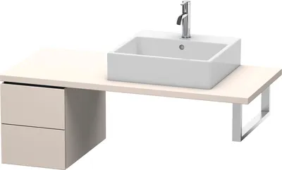 Produktbild von Duravit Duravit Konsolenunterschrank L-CUBE 400x320x547mm taupe