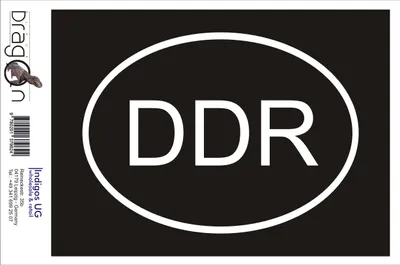 Produktbild von Aufkleber / Autoaufkleber - JDM / Die cut / Auto / OEM - DDR - 110x80 mm gold - Heckscheibe / Heckscheibenaufkleber