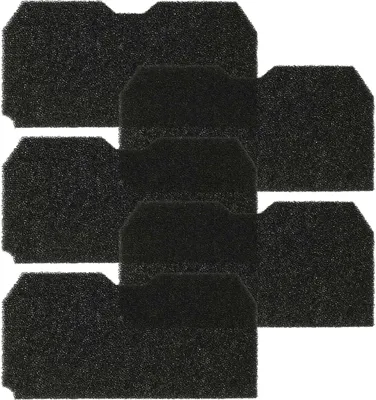 Produktbild von vhbw 5x Schwammfilter kompatibel mit Elektra Bregenz TKF 3500 Wäschetrockner