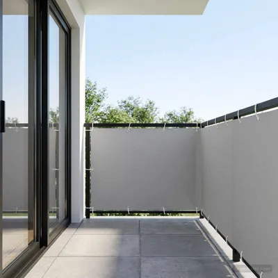 Produktbild von Balkon-Sichtschutz 1,5 x 15 m Stoff mit PolyurethanBeschichtung