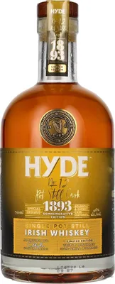 Image de Hyde No.12 Single POT STILL Cask 1893 Irish Whisky Commemorative Edition 46% Vol. 0,7l