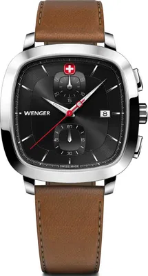 Produktbild von Wenger 01.1933.102 Herrenuhr Vintage Classic Chronograph 40mm 5ATM