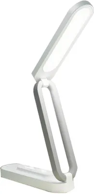 Obrázok produktu pre LED stolná lampa – s reguláciou jasu – 3 úrovne jasu – malá, prenosná, skladacia čítacia lampa – LED osvetlenie – biela – napájanie na batérie