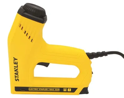 Obrázok produktu pre Stanley 0-TRE550, vysoko výkonná elektrická sponkačka/klincovačka, žltá farba