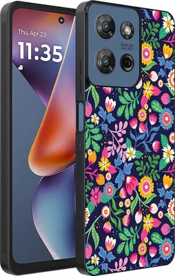Image de Smartphonica Phone Case Suitable for Motorola Moto G 2025 with flower print - TPU back cover case flower design