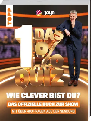 Produktbild von Das 1% Quiz - Wie clever bist du? Das offizielle Buch zur Show
