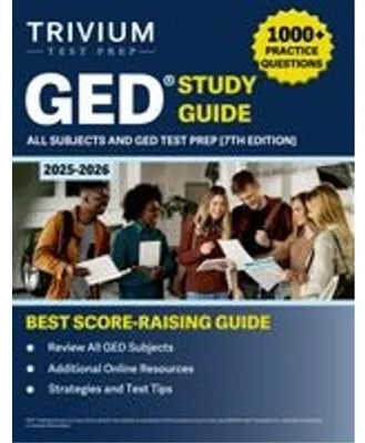 Produktbild von GED Study Guide 2025-2026 All Subjects