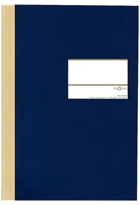 Produktbild von Pagna Geschäftsbuch A4 Classica 96Bl kariert blau