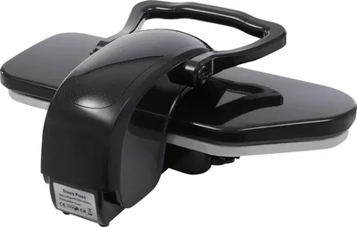 Image de Presse à repasser à vapeur - Appareil de table - 2200 W - Surface de repassage de 66 cm - Prise UE 220 V - Noir