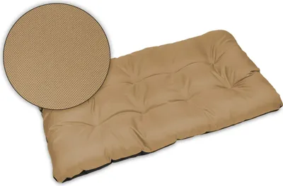 Produktbild von Hundebett Hundekissen Hundematratze Tierbett für Kleine, Mittlere und Grosse Hunde - Wasserdicht, Waschbar - Größe XXL - Beige