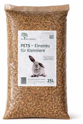 Produktbild von Einstreu aus natürlichem Waldboden mit Feuchtigkeitsregulierung für Kleintiere, 10 L
