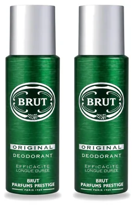 Obrázek produktu pro 2 x Brut Original, deodorant ve spreji - 200 ml - výhodná balení - 2 kusy