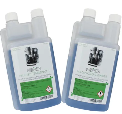 Produktbild von Purivita – Milchsystemreiniger - für Kaffeemaschine & Kaffeevollautomaten 2000ml