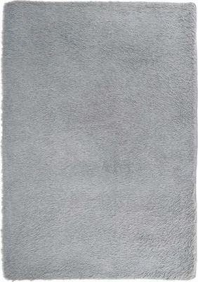 Produktbild von Teppich Shaggy Hochflor NAVARRA Silbergrau 240x340 cm Polyester