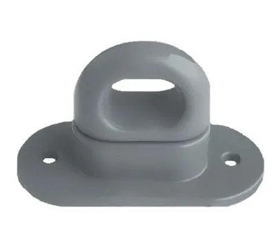 Produktbild von Drehverschluss für Ovalösen, Kunststoff, grau 42x22mm --- MENGE wählbar, Menge:20 STÜCK