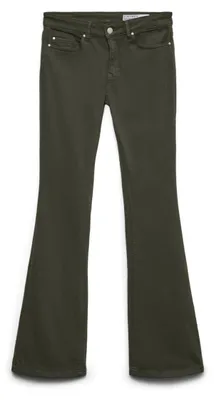 Productafbeelding van VERO MODA Damesbroek, model VMFLASH, wijde pasvorm, mid-rise (normale taille), jeans