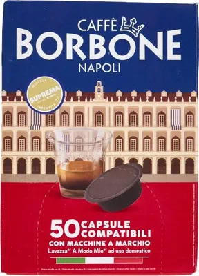 Image de Café en capsules Suprema Amodomio Caps 50pcs - Borbone
