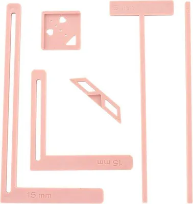 Produktbild von Kreativ-Kit 6 Teile für Scrapbooking-Anfänger, umfangreiches Stempelsammlung und Schnittmuster-Set, einfach in Kalender, Tagebuch und Notizbuch umgestaltbar