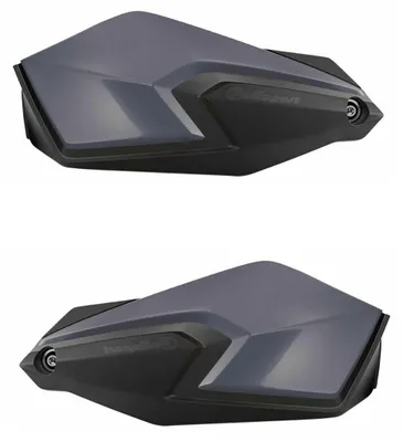 Productafbeelding van POLISPORT S-DUAL Motocross handbeschermers, kleur: Nardo-grijs/zwart