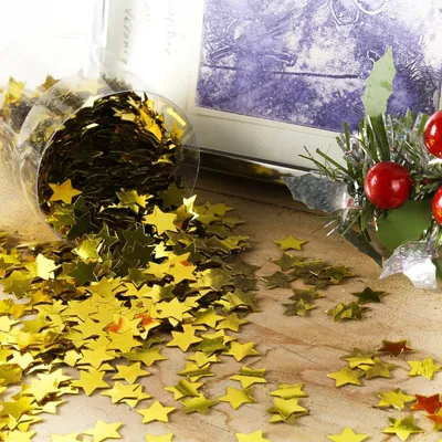 Immagine prodotto di Vaso di stelle dorate