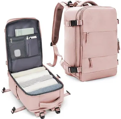 Produktbild von 40x20x25 Reisetasche für Damen, Wasserdicht, Laptop, Kabinentasche