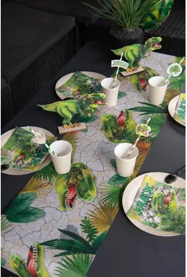 Produktbild von Tischläufer Dinosaurier