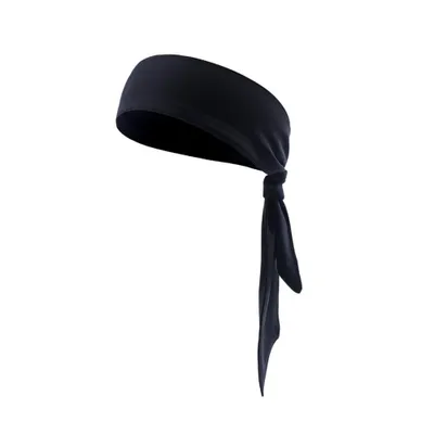Produktbild von Mode Uni Sport Schweiß Schweißband Stirnband Tennis Gym Stretch Kopf Haarband-Schwarz