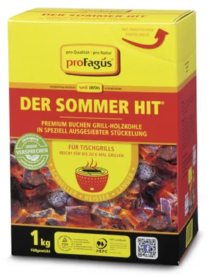Produktbild von ProFagus Buchen Grillholzkohle