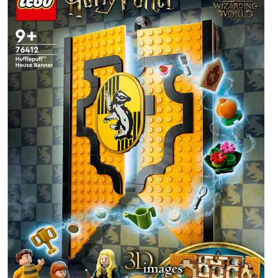 Immagine prodotto di LEGO Harry Potter Stendardo Della Casa Tassorosso 76412