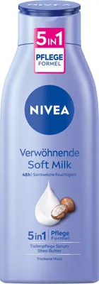 Immagine prodotto di Nivea latte corpo soft 5in1 formula cura idratazione morbida e vellutata 400ml