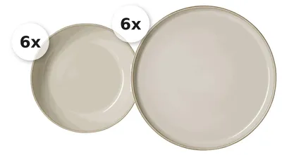Produktbild von Tafelservice 12 tlg. Olivia