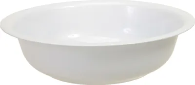 Produktbild von Schale Metall weiß div. Gr. Ø22-52cm wählbar Pflanzschale Blumenschale Wanne Ø31.5x8.5cm