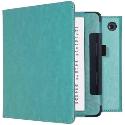 Zdjęcie produktu dla imoshion Vegan Leather Flip Cover dla Kobo Sage / Tolino Epos 3 - Jasnoniebieski