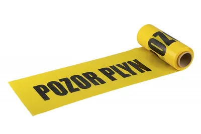 Produktbild von Tape warning  - gas 22cmx50mx0,07mm