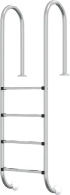 Obrázek produktu pro vidaXL Žebřík do bazénu 54x38x184,5 cm Nerezová ocel 304
