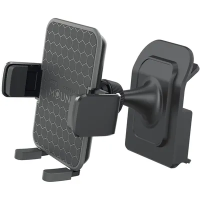 Productafbeelding van Celly MOUNTVENTPLUST, Mobiele telefoon/smartphonehouder, Passieve houder, Auto/interieur, Zwart