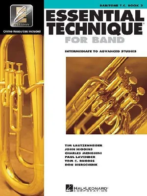 Produktbild von Essential Technique for Band with Eei - Intermediate to Advanced Studies: Baritone T.C. (Book/Online Audio)