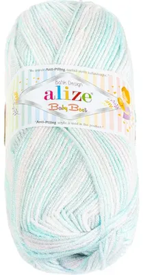 Produktbild von Alize Baby Best Batik 6623 Strickgarn