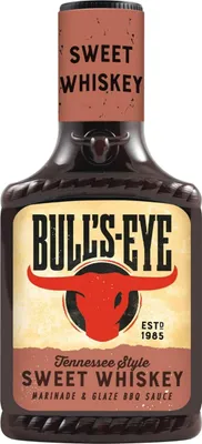 Image de Bulls Eye Sweet Whiskey et miel Tennessee Style BBQ Sauce 300ml