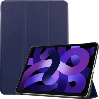 Produktbild von Bizon Case Tab Croc für iPad Air 11"" / 10.9"" 2025/2024/2022/2020, marineblau
