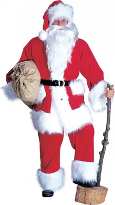 Produktbild von Weihnachtsmann Kordanzug Nikolaus Weihnachten
