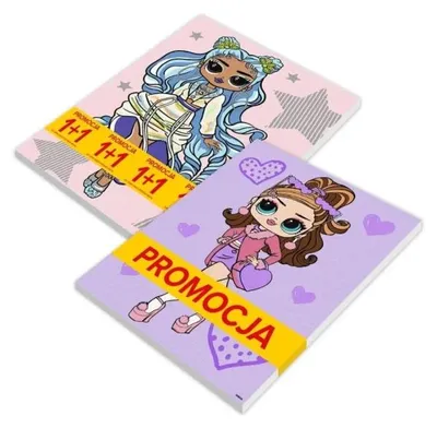 Obrázek produktu pro Malování podle čísel - L.O.L, 30x40 cm, 2 kusy - Ideyka